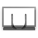 Mount-It! MI-SB39 Soundbar Bracket Universal Sound Bar TV Mount For Mounting Above or Under TV, Fits Sonos, Samsung, Sony, Vizio, Adjustable Arm Fits 32 to 70 Inch TVs, 33 Lbs Weight Capacity Black