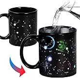 Kmiles Heat Changing Constellation Mug - Colour Changing Magical Coffee Tea Cup, 12 Ounce - Novelty Xmas Funny Gifts