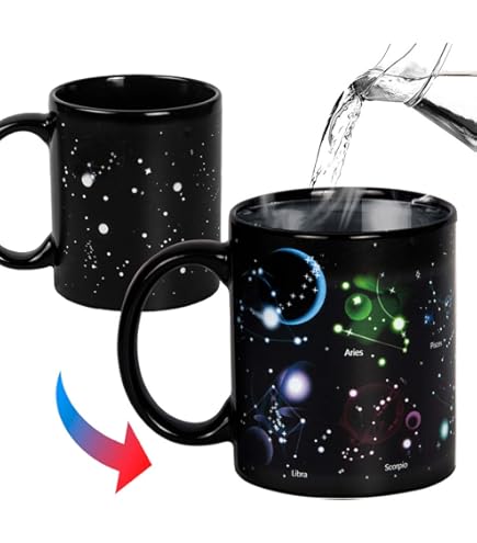 Tazas de café con logos NASA clásicos y resistentes