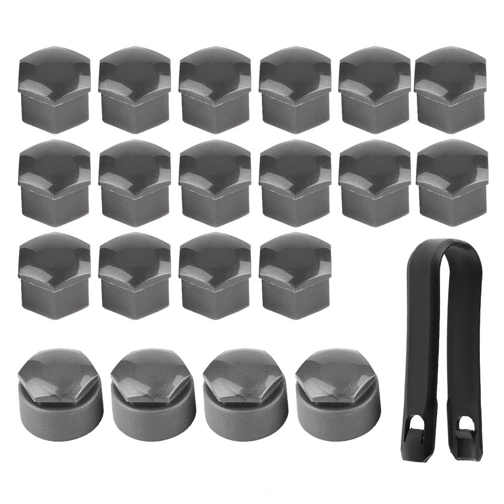 wheel nut remover,Universal Wheel Nut Cover Protective Bolt s Wheel Nut Rim Cover Anti-Dust Stopper Cover 20pcs 17mm Nut Car Wheel Auto Hub Screw Anti-theft Cover