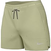 Nike Stride Men's Dri-FIT 7" Brief-Lined Running Shorts (Olive Aura/Dark Stucco, DM4761-371)