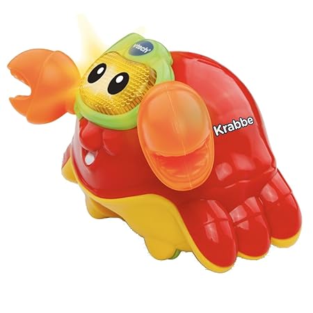 VTech Baby 80-187504 - TUT Badewelt - Krabbe, rot/gelb