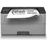 Brother Compact Monochrome Laser Printer, HL-L2350DW, Wireless Printing, Duplex Two-Sided Printing, Includes 4 Month Refresh Subscription Trial and Amazon Dash Replenishment Ready