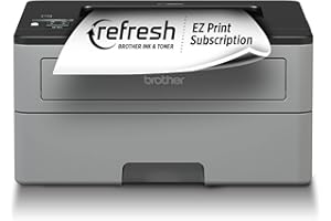 Brother Compact Monochrome Laser Printer, HL-L2350DW, Wireless Printing, Duplex Two-Sided Printing, Includes 4 Month Refresh Subscription Trial and Amazon Dash Replenishment Ready