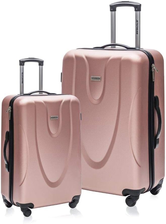 2 large suitcase set