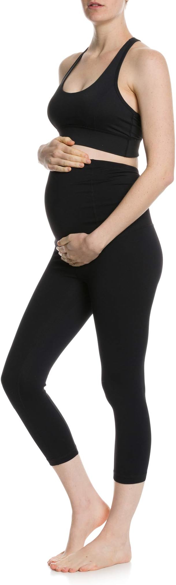 Women's Maternity Active Yoga Pant - 3/4 Capri