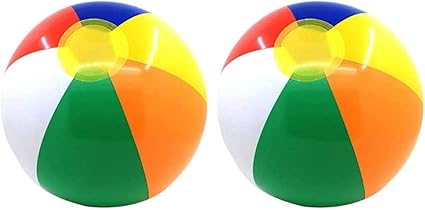 rubber beach ball
