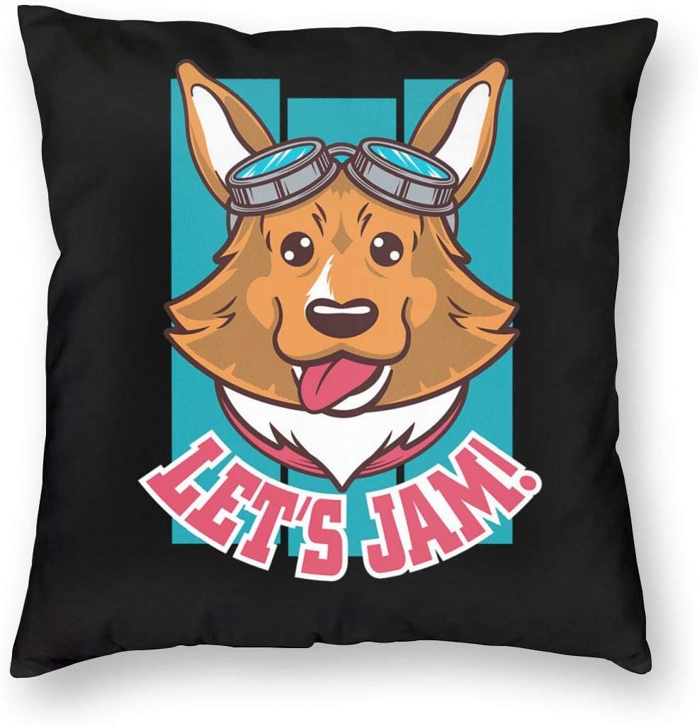 Amazon Com Ym8dd Cowboy Bebop Dog Personalized Sofa Decorative Cushion Cases Pillowcases 20 X20 Home Kitchen
