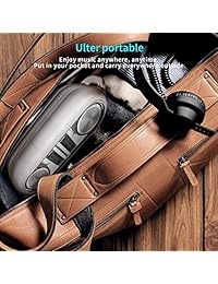 Altavoces inalámbricos Bluetooth portátiles Magnéticos   LEZII Verdadero altavoz de sonido envolvente inalámbrico con base conectable magnética Impermeable a prueba de golpes Tiempo de reproducción de 18 horas con micrófono Subwoofer de alta fidelidad Pue