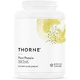 THORNE - Plant Protein - 22 Grams of Vegan Protein Powder - Pea, Rice & Chia Seed Protein with Complete Amino Acid Profile - NSF Certified for Sport - Vanilla - Gluten-Free - About 20 Servings