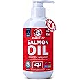 Salmon Oil for Dogs 237 mL - Healthy Skin & Coat, Fish Oil, Omega 3 EPA DHA, Liquid Food Supplement for Pets, All Natural, Su