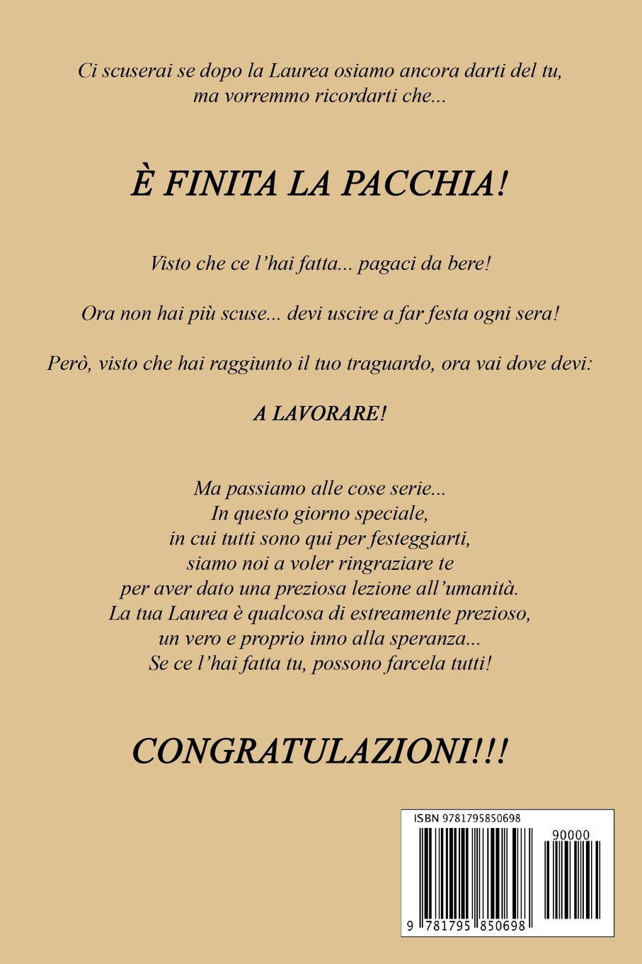 Amazon It Complimenti Per La Tua Laurea In Lettere Biglietto Auguri A Libro Regalo Divertente Per Dottore Laureato Libretto Gadget Simpatico Al Posto Di Busta E Biglietti Idee Per Dediche Frasi Regali 3d