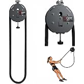 Endless Rope Trainer-Home Workout Equipment-Infinity Loop Cable Machine Suspension Forearm Strength Training Equipment with 14 FT Closed-Loop Nylon Rope, 66LB Max Resistance