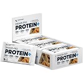 Transparent Labs Protein+ Bars - Peanut Butter Chocolate Chip, 12 Bars | Whole-Food Protein Bars w/ 15g+ Grass-Fed Whey &amp; Egg Whites Protein, Natural Peanut &amp; Almond Butter, No Artificial Sweeteners