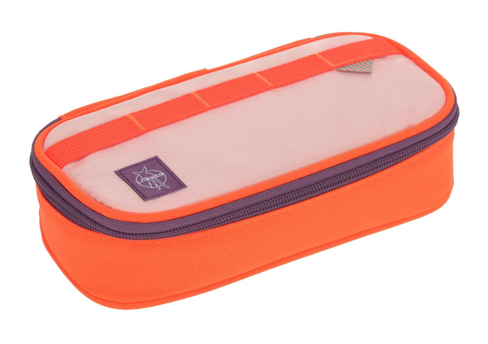LÄSSIG School Spacy Pencil Case Unique Rose/neon-Orange