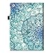 Fintie iPad 9.7 2018 / 2017, iPad Air 2, iPad Air Case - [Corner Protection] Premium Vegan Leather Folio Stand Cover, Auto Wake / Sleep for Apple iPad 6th / 5th Gen, iPad Air 1 / 2, Emerald Illusions