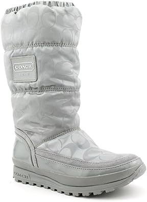 coach grey boots