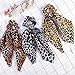 Wooyaya 6Pcs Scarves Scrunchies Tropical Travel Style Elastic Hair Bands Hair Ties Rope Ponytail Holder Hair Accessories for Women and Girls