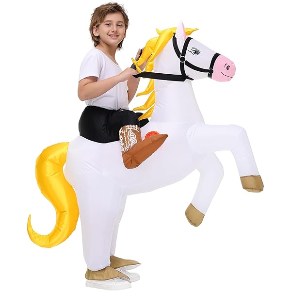 Déguisement Gonflable Enfant Cowboy/Cowgirl – Kmart Wairables – Taille 3+ – Set Giddy Up