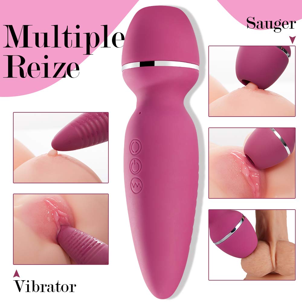 Fondlove Klitoris Sauger G-Punkt Vibratoren für Sie Nippel Stimulator Oral Sex Sexspielzeug für Frauen und Paare Brust Massagegerät mit Multifunktion 7 Saugmodi 7 Vibrationsmodi