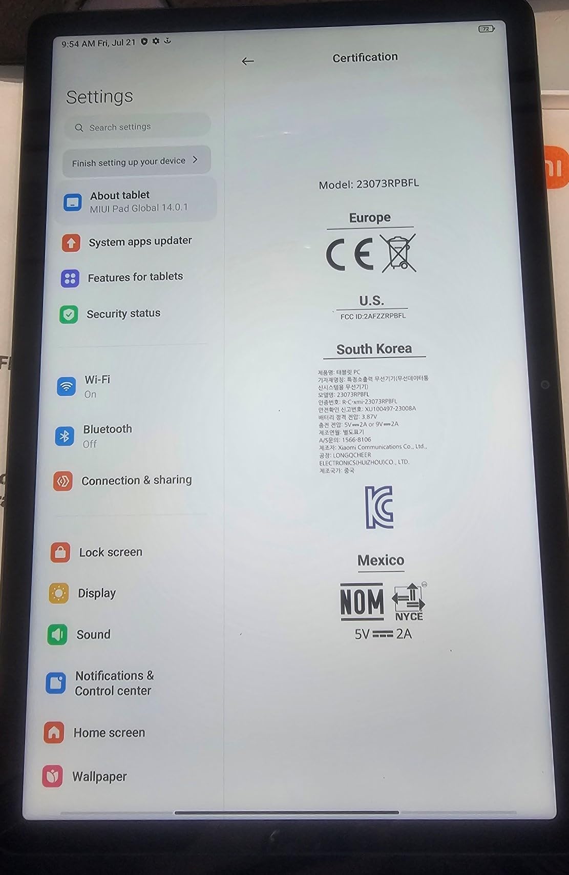 Xiaomi Redmi Pad Se WiFi (128GB + 6GB) 11" Octa