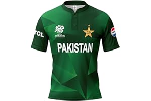 KAHF Official Pakistan Cricket Jersey Shirt T20 World Cup 2024 Pakistan Flag