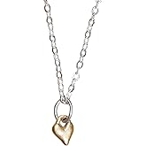 LISA LEONARD DESIGNS Brass Little Heart Pendant Neckalce in 18" Chain, Minimalists Jewelry, Dainty Necklaces, Necklaces For Women, Gift For Her