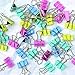 60 Count Metal Binder Clips in Assorted Sizes