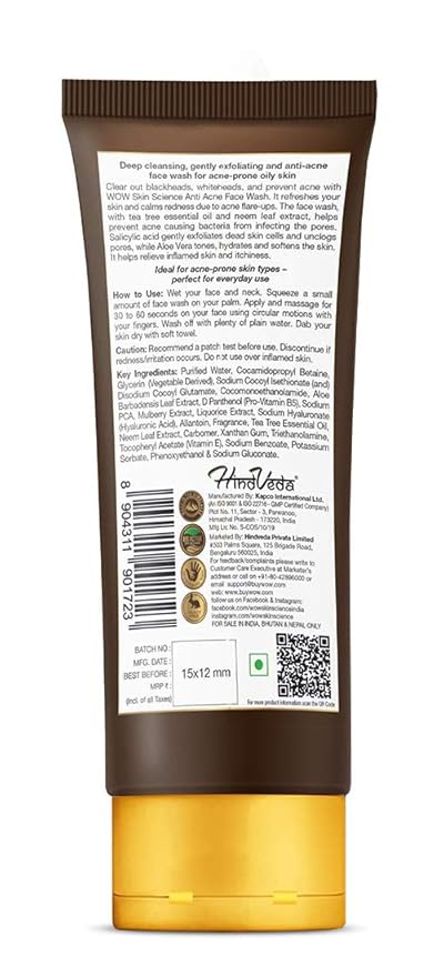 wow anti acne