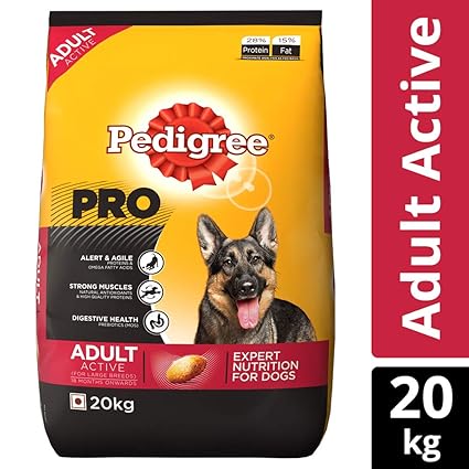 pedigree active dog food