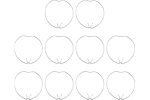 Qancekoo 10 PCS GU10 MR16 Spotlight Clips Lamp Retaining Spring Clasp Clips Replacement Downlight Spring Clamps for Diameter 