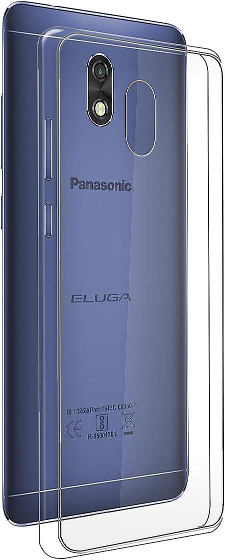 Impactica Silicone Back Cover for Panasonic Eluga Ray 700 - Transparent