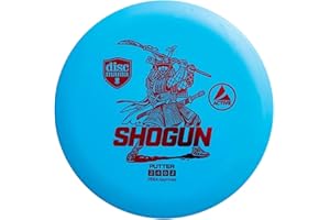 Discmania Active Shogun Disc Golf Putter | Stable Putter Disc Golf Disc | Grippy Putter Plastic | Beginner Disc Golf Frisbee Disc Golf Putt & Approach Disc | 165-169g