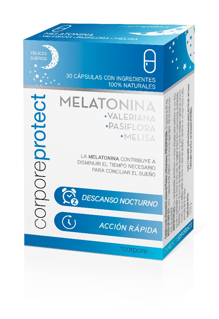 Corpore Protect Melatonina - 30 Cápsulas: Amazon.es: Salud y cuidado personal