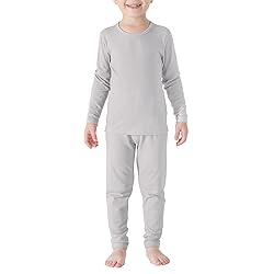 Zando Girls Thermal Underwear Set for Kids 3T-4T