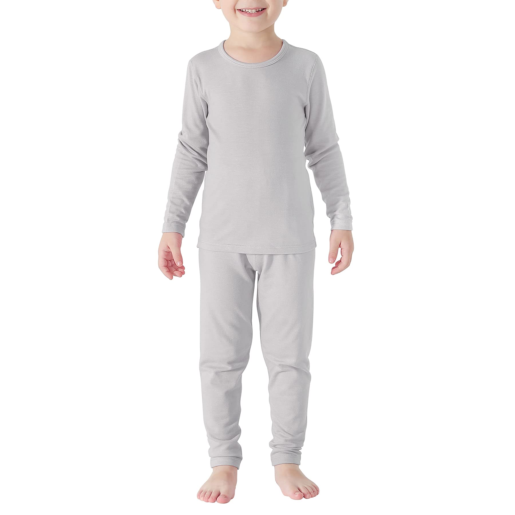 Zando Girls Thermal Underwear Set for Kids 3T-4T