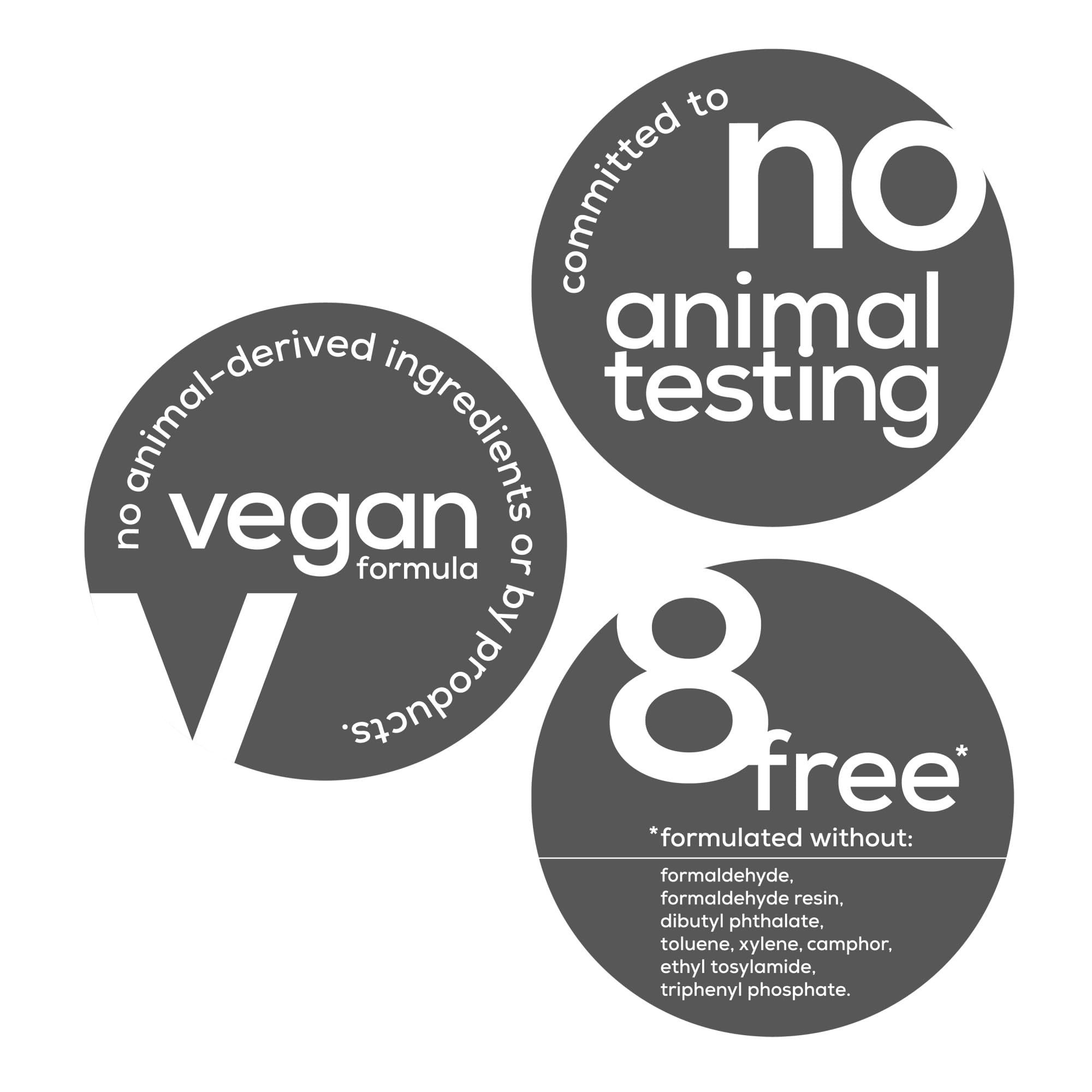 Essie Gel Couture Long-Lasting Nail Polish, Vegan, Clear, Shiny Top Coat, 0.46 fl oz - Image 6