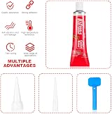 flintronic RTV Engine Sealant 650°F High Temp Silicone 70ml Red view 2