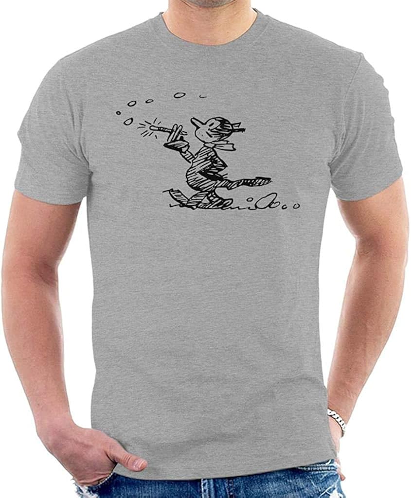 Krazy Kat Stroll Men's TShirt,Heather Grey,Medium Amazon.co.uk Clothing