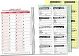 VSafety V Safety Professional Visitor Book Refill 100 Passes 90x60mm GDPR view 1