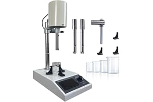 Homogenizer Emulsifier Dispersion Mixer, High Speed Homogenizer Lab Disperser Emulsifier, 5~1000ml Laboratory Homogenizer Mix