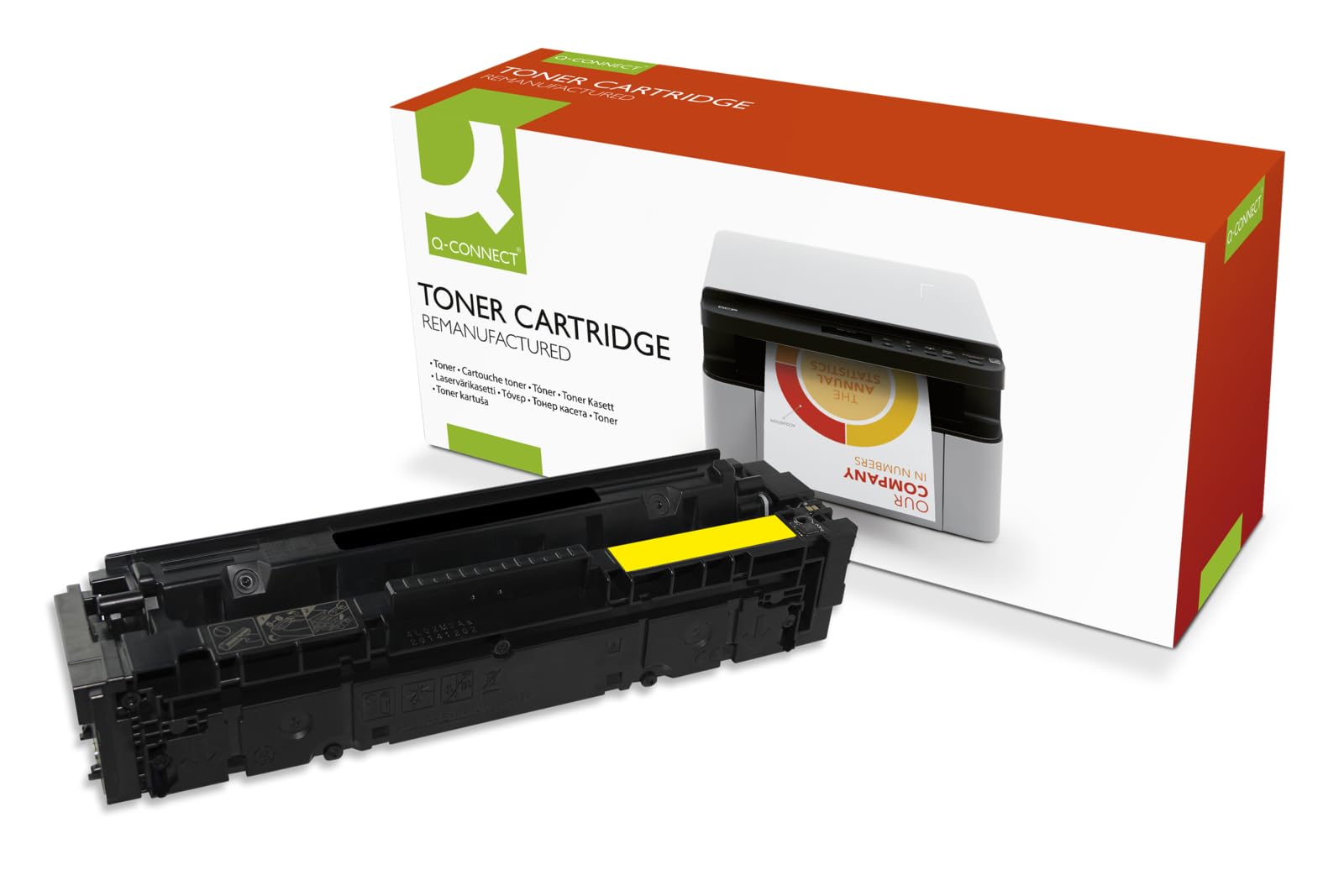 Q-Connect Compatible HP CF542A Toner Cartridge Yellow CF542A-COMP