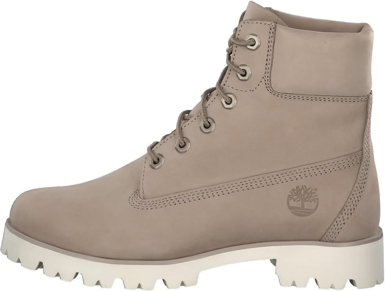timberland 6 inch light heritage cashmere flat boots