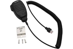 Zkarabc Handheld Microphone KMC-35 RJ45 8-pin Speaker Microphone Compatiable for Kenwood NX700 NX800 NX-820 NX-920 TK8180 TK7