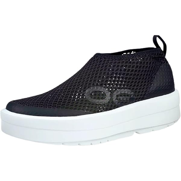 Amazon.com | OOFOS OOMEGA Chukka White Black W5 | Ankle & Bootie