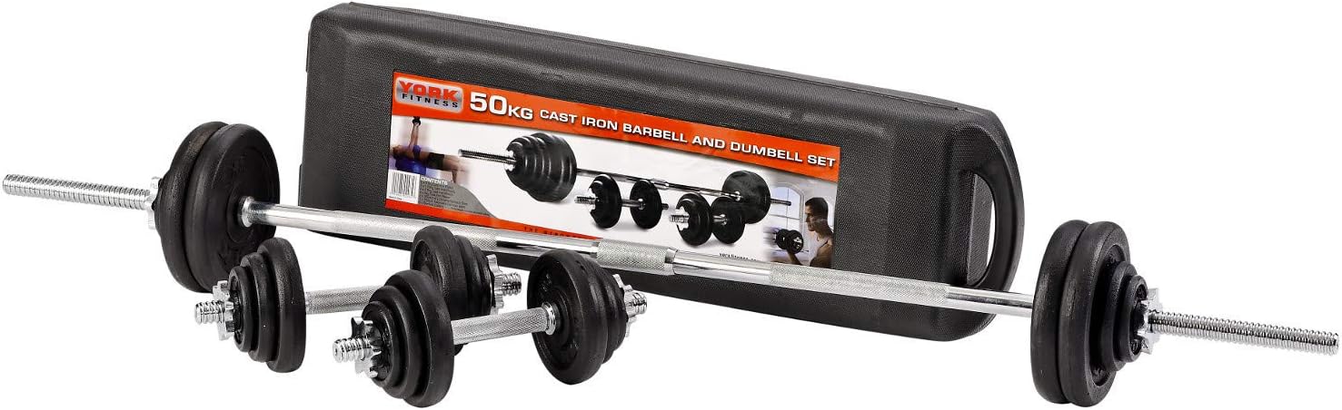 50kg combination weightlifting set