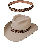 Gamboa Hat Bands for Women Western Hat Belt Band Accesories for Cowgirl (Hat Not Included)