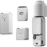 Buziba Silicone Protective Case Cover for DJI Osmo Pocket 3 Silicone Sleeve Protective Cover Handheld Gimbal Action Camera Accessories(Gray)