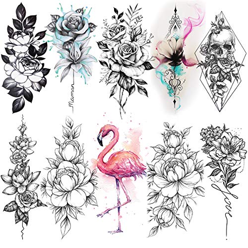 VANTATY 006 Birds Temporary Tattoos Pricepulse