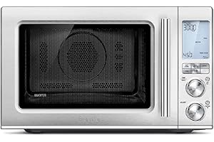 Breville Combi Wave 3-in-1 Microwave, Air Fryer, and Toaster Oven, Brushed Stainless Steel, BMO870BSS1BUC1